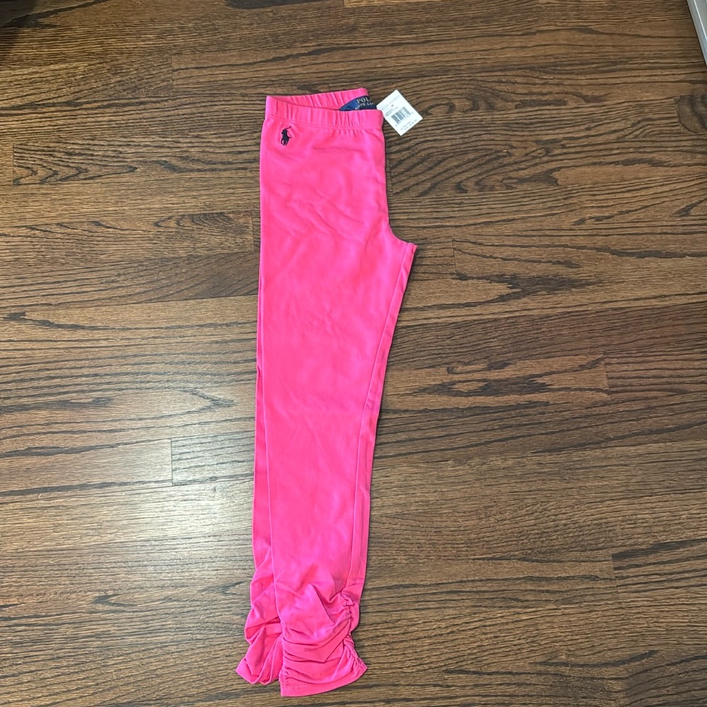 Ralph Lauren girls leggings size M 8-10 NWT